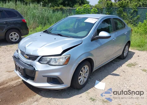 2017 Chevrolet Sonic Lt from USA, damaged, VIN 1G1JD5SH8H4103687